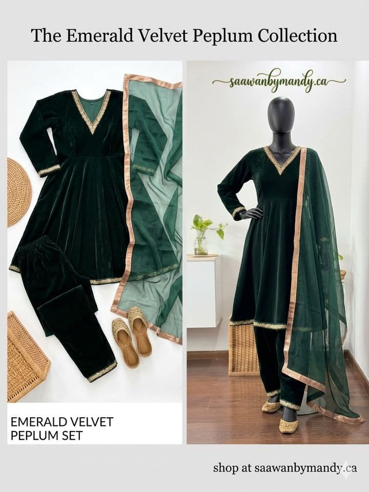 emerald-velvet-set